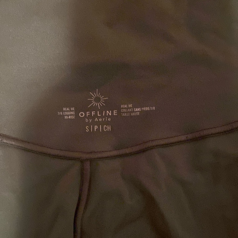 AERIE offline crossover (vfront) leggings